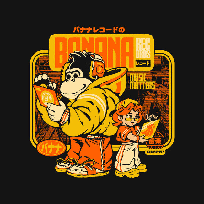 Banana Records-None-Stretched-Canvas-ilustrata