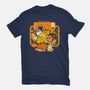 Banana Records-Unisex-Basic-Tee-ilustrata