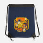 Banana Records-None-Drawstring-Bag-ilustrata