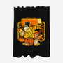 Banana Records-None-Polyester-Shower Curtain-ilustrata