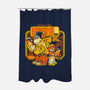 Banana Records-None-Polyester-Shower Curtain-ilustrata