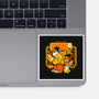 Banana Records-None-Glossy-Sticker-ilustrata