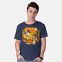 Banana Records-Mens-Basic-Tee-ilustrata