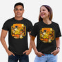 Banana Records-Unisex-Basic-Tee-ilustrata