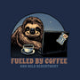 Fueled By Coffee And Mild Resentment-None-Matte-Poster-glitchygorilla