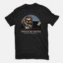 Fueled By Coffee And Mild Resentment-Mens-Premium-Tee-glitchygorilla