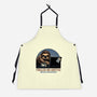 Fueled By Coffee And Mild Resentment-Unisex-Kitchen-Apron-glitchygorilla