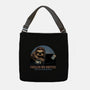 Fueled By Coffee And Mild Resentment-None-Adjustable Tote-Bag-glitchygorilla