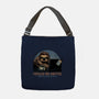 Fueled By Coffee And Mild Resentment-None-Adjustable Tote-Bag-glitchygorilla