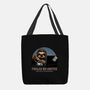 Fueled By Coffee And Mild Resentment-None-Basic Tote-Bag-glitchygorilla