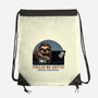 Fueled By Coffee And Mild Resentment-None-Drawstring-Bag-glitchygorilla