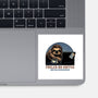 Fueled By Coffee And Mild Resentment-None-Glossy-Sticker-glitchygorilla