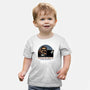Fueled By Coffee And Mild Resentment-Baby-Basic-Tee-glitchygorilla