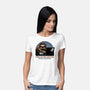 Fueled By Coffee And Mild Resentment-Womens-Basic-Tee-glitchygorilla