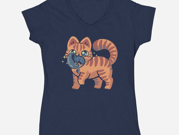 Cute Alien Cat