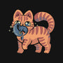 Cute Alien Cat-Womens-V-Neck-Tee-xMorfina
