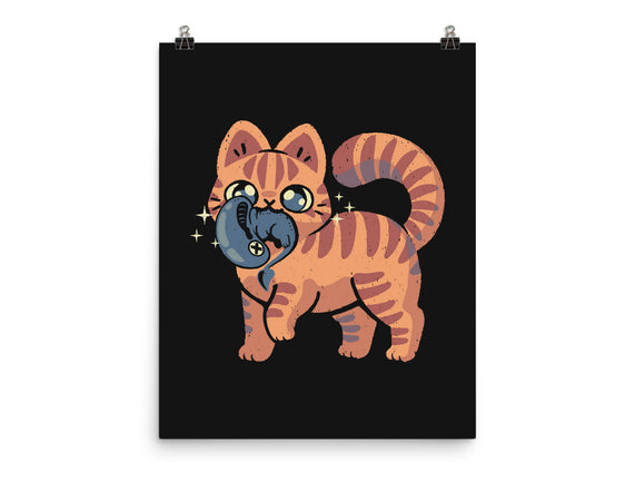 Cute Alien Cat