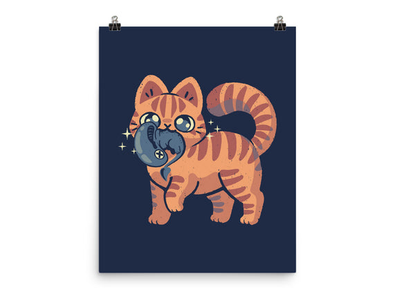 Cute Alien Cat