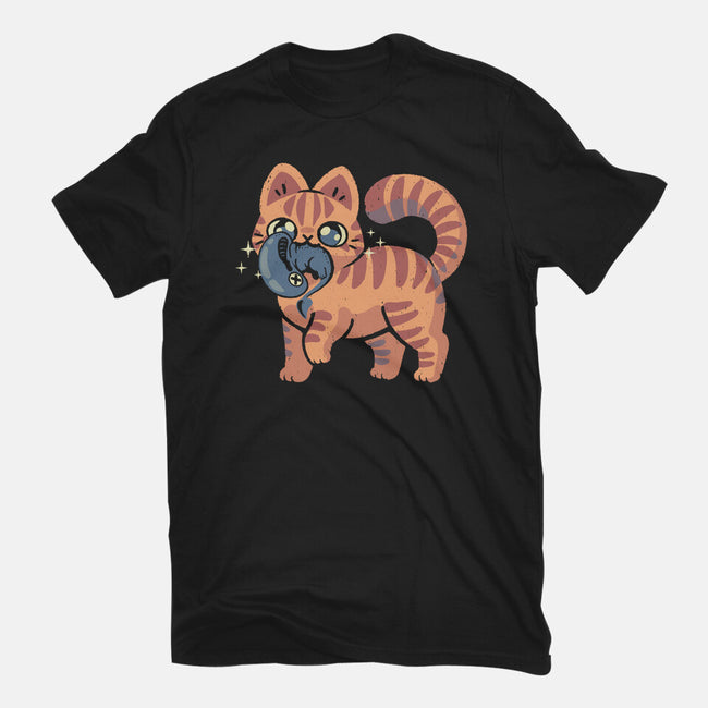 Cute Alien Cat-Mens-Heavyweight-Tee-xMorfina