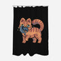 Cute Alien Cat-None-Polyester-Shower Curtain-xMorfina