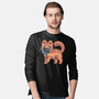 Cute Alien Cat-Mens-Long Sleeved-Tee-xMorfina