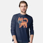 Cute Alien Cat-Mens-Long Sleeved-Tee-xMorfina