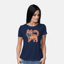 Cute Alien Cat-Womens-Basic-Tee-xMorfina
