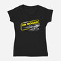 Baby On Board-Womens-V-Neck-Tee-arace
