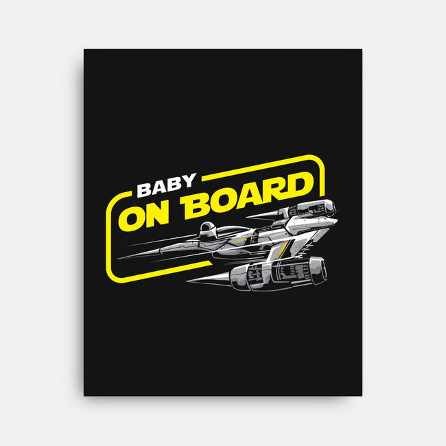 Baby On Board-None-Stretched-Canvas-arace