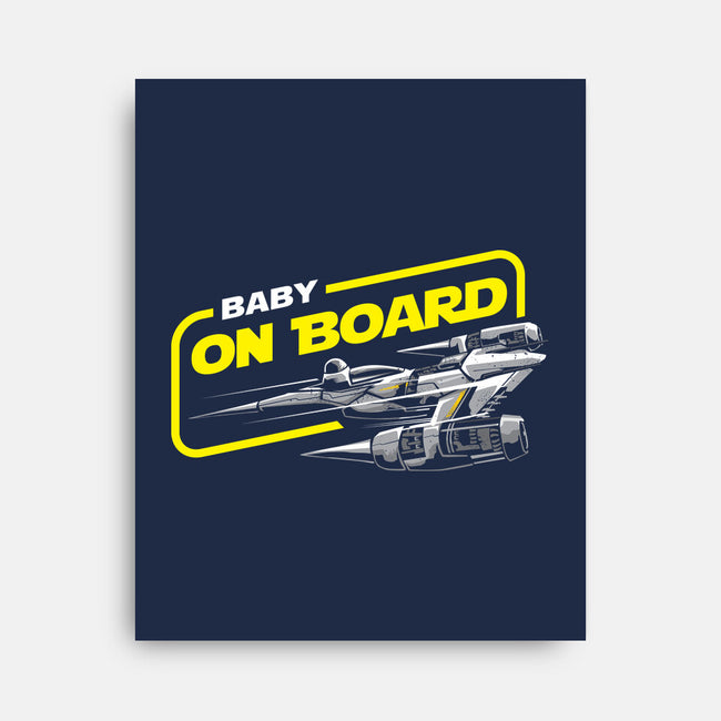 Baby On Board-None-Stretched-Canvas-arace