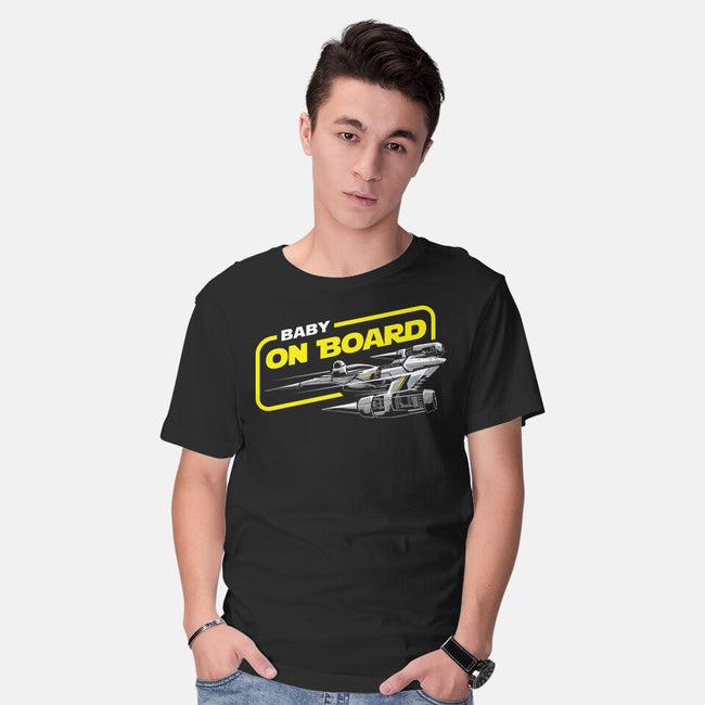 Baby On Board-Mens-Basic-Tee-arace