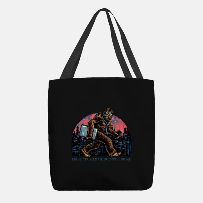 Email Doesn’t Find Me-None-Basic Tote-Bag-glitchygorilla