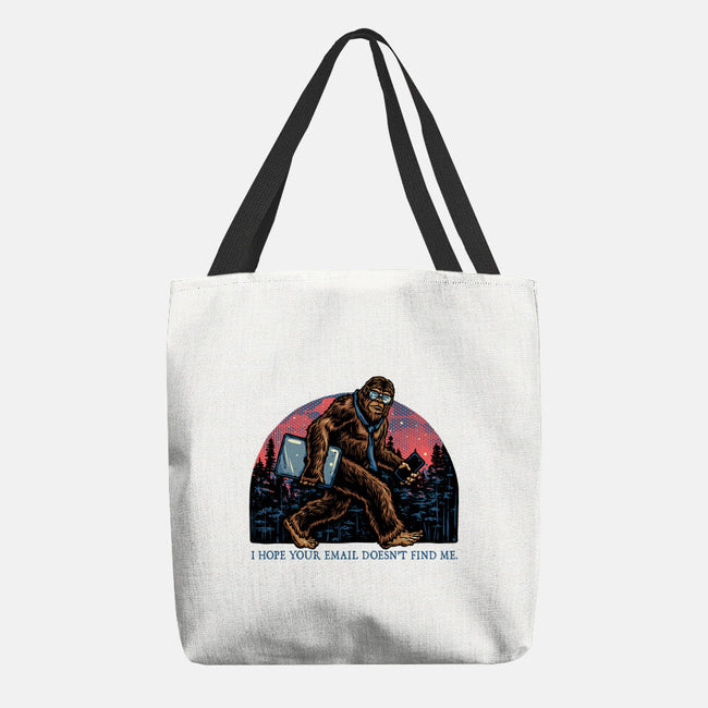 Email Doesn’t Find Me-None-Basic Tote-Bag-glitchygorilla