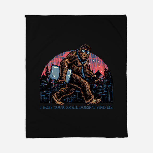 Email Doesn’t Find Me-None-Fleece-Blanket-glitchygorilla