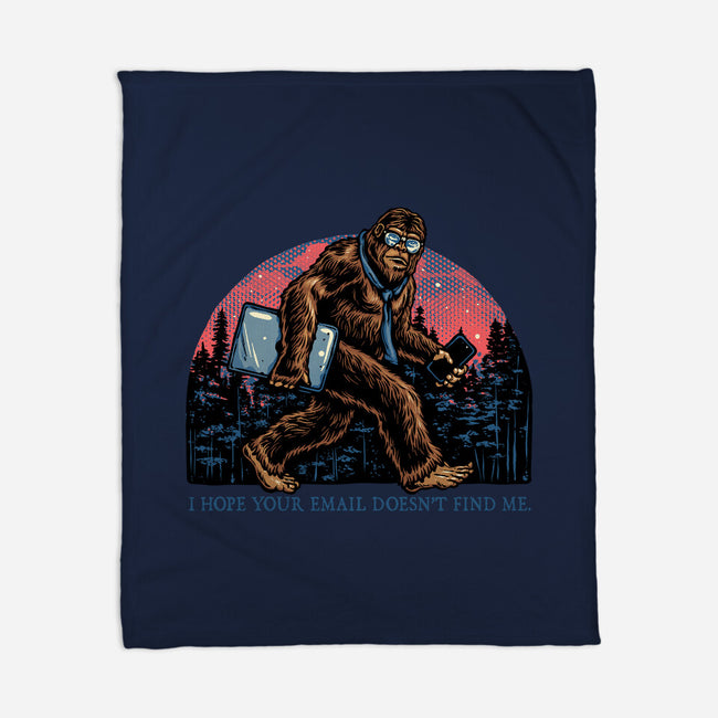 Email Doesn’t Find Me-None-Fleece-Blanket-glitchygorilla