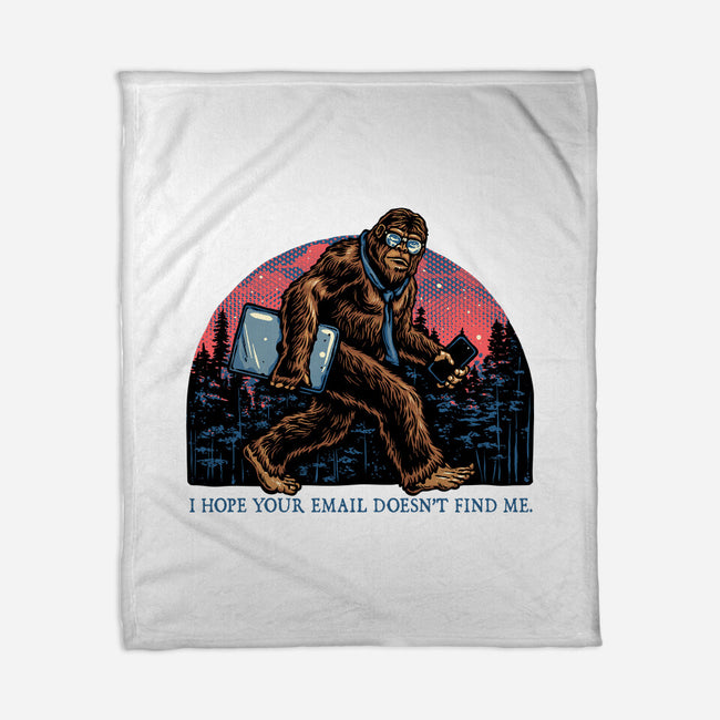 Email Doesn’t Find Me-None-Fleece-Blanket-glitchygorilla
