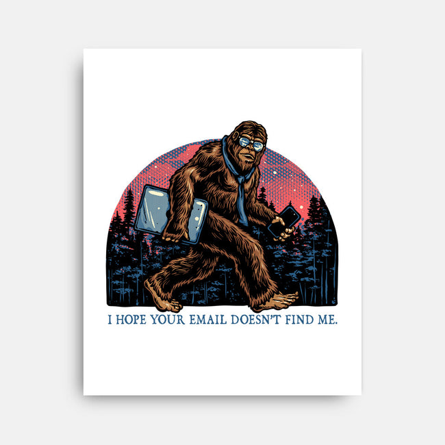 Email Doesn’t Find Me-None-Stretched-Canvas-glitchygorilla