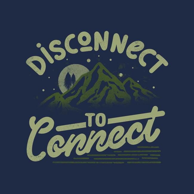 Disconnect To Connect-Womens-Fitted-Tee-tobefonseca