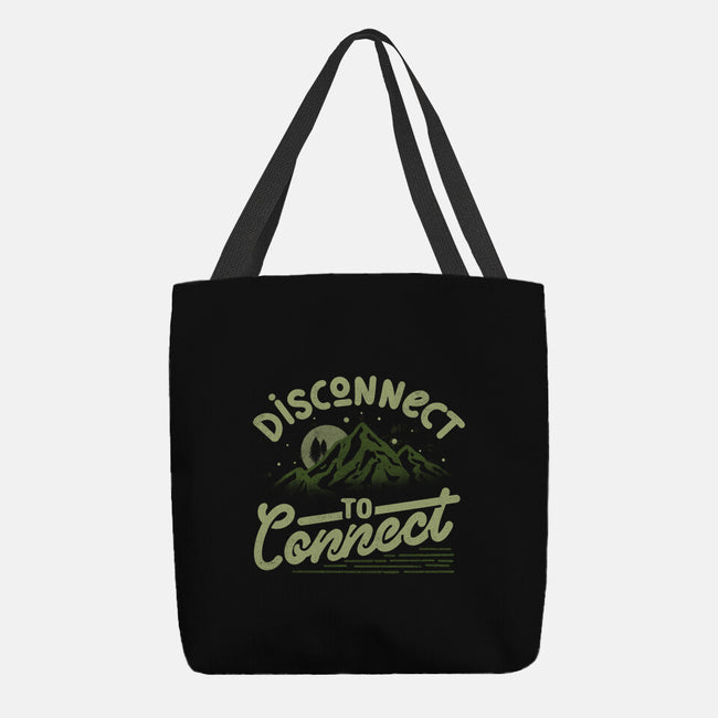 Disconnect To Connect-None-Basic Tote-Bag-tobefonseca