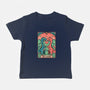 Love Is Not Dead Cute Dinosaurs-Baby-Basic-Tee-tobefonseca