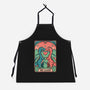 Love Is Not Dead Cute Dinosaurs-Unisex-Kitchen-Apron-tobefonseca