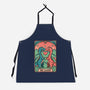 Love Is Not Dead Cute Dinosaurs-Unisex-Kitchen-Apron-tobefonseca