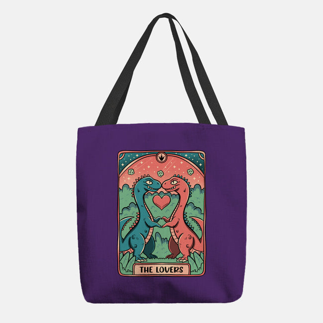 Love Is Not Dead Cute Dinosaurs-None-Basic Tote-Bag-tobefonseca