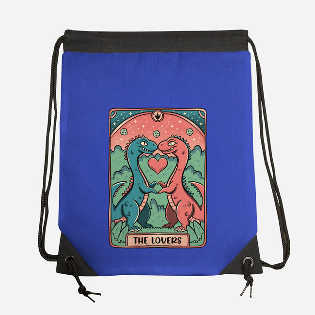 Love Is Not Dead Cute Dinosaurs-None-Drawstring-Bag-tobefonseca
