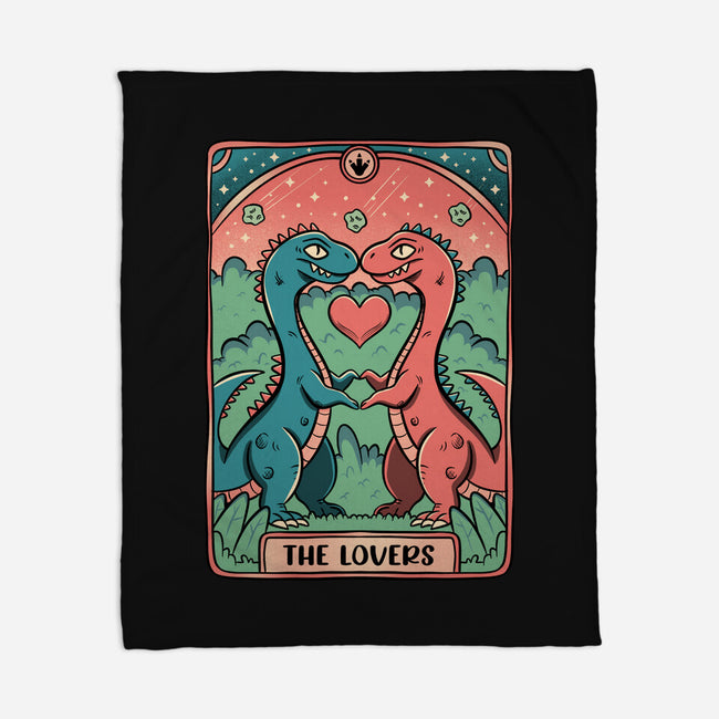 Love Is Not Dead Cute Dinosaurs-None-Fleece-Blanket-tobefonseca