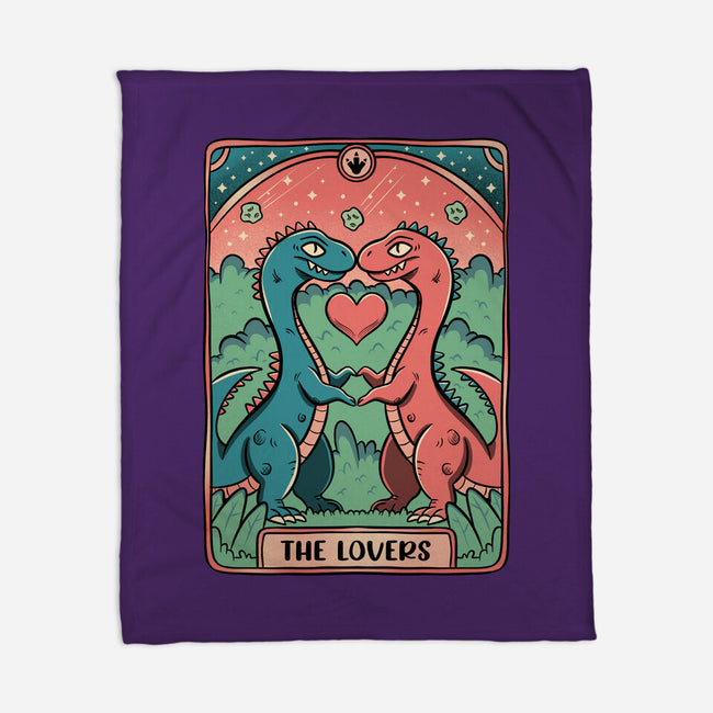 Love Is Not Dead Cute Dinosaurs-None-Fleece-Blanket-tobefonseca