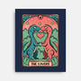 Love Is Not Dead Cute Dinosaurs-None-Stretched-Canvas-tobefonseca