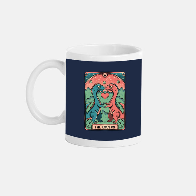 Love Is Not Dead Cute Dinosaurs-None-Mug-Drinkware-tobefonseca