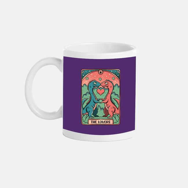 Love Is Not Dead Cute Dinosaurs-None-Mug-Drinkware-tobefonseca