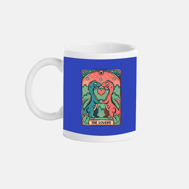 Love Is Not Dead Cute Dinosaurs-None-Mug-Drinkware-tobefonseca